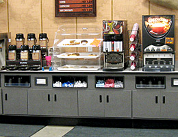 Convenience Store Food Counter