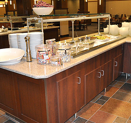 Corporate Cafeteria Restaurant Furniture, Buffet Steam ...